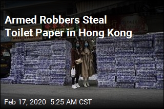 Knife-Wielding Gang Steals Toilet Paper in Hong Kong
