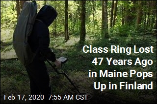 Class Ring Lost in 1973 in Maine Turns Up in Finland