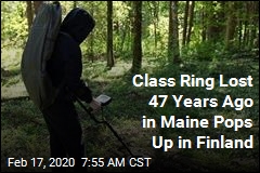 Class Ring Lost in 1973 in Maine Turns Up in Finland