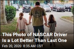 This Photo of NASCAR Driver Is a Lot Better Than Last One