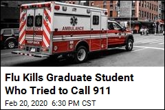 Flu Kills Graduate Student Who Tried to Call 911