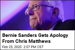 Bernie Sanders Gets Apology From Chris Matthews