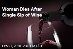 Woman Takes Single, Fatal Sip of Wine