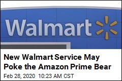 New Walmart Service May Poke the Amazon Prime Bear