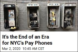 &#39;Long Goodbye&#39; to NYC&#39;s Pay Phones Just Sped Up