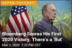 Bloomberg Scores His First 2020 Victory. There&#39;s a &#39;But&#39;