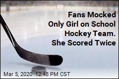 Only Girl on Varsity Hockey Team Taunted at Game