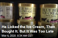He Licked the Store&#39;s Ice Cream. Now, 30 Days Behind Bars