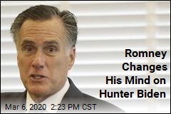 Romney to Back Hunter Biden Subpoena After All