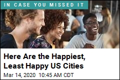 Here Are the Happiest, Least Happy US Cities