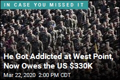 He Got Addicted at West Point, Now Owes the US $330K