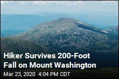 Hiker Survives 200-Foot Fall on Mount Washington