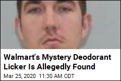 Walmart&#39;s Mystery Deodorant Licker Is Allegedly Found