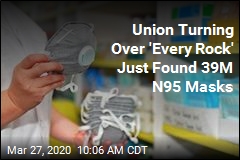 Union Uses &#39;Elbow Grease&#39; to Rustle Up 39M N95 Masks