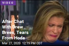 After Chat With Drew Brees, Tears From Hoda