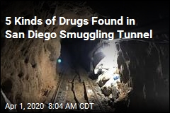 5 Kinds of Drugs Found in San Diego Smuggling Tunnel