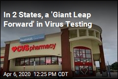In 2 More States, CVS Drive-Thrus Offer Rapid Virus Tests
