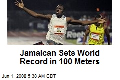 Jamaican Sets World Record in 100 Meters