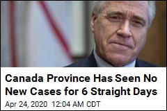 Canadian Province Has Seen No New Cases for 6 Straight Days