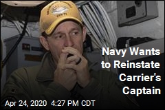 Navy Urges Returning Crozier to Roosevelt