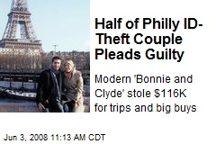 Half of Philly ID-Theft Couple Pleads Guilty