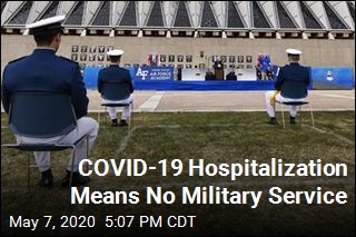 COVID-19 Hospitalization Means No Military Service