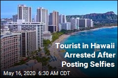 Tourist in Hawaii Arrested After Posting Selfies