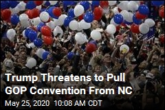 Trump Threatens to Pull GOP Convention From NC