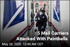 Suspects Carry Out Paintball Attacks on Postal Workers