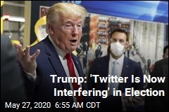 Trump: &#39;Twitter Is Now Interfering&#39; in Election