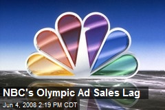 NBC's Olympic Ad Sales Lag