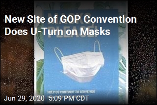 New Site of GOP Convention Makes Masks Mandatory