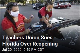 Florida Teachers Union Sues Over Reopening Order