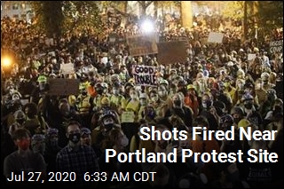 Shots Fired Near Portland Protest Site