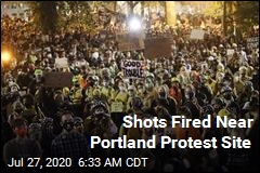 Shots Fired Near Portland Protest Site