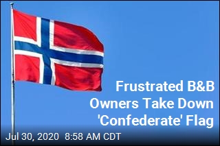 Frustrated B&amp;B Owners Take Down &#39;Confederate&#39; Flag