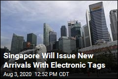 Singapore Will Issue New Arrivals With Electronic Tags