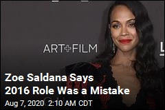 Zoe Saldana Has Big Regrets About Playing Nina Simone