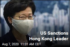US Sanctions Hong Kong Leader