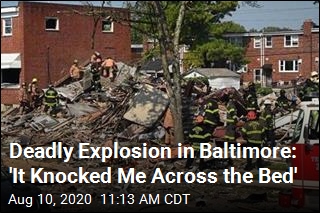 &lsquo;Major&rsquo; Gas Explosion Destroys Homes in Baltimore