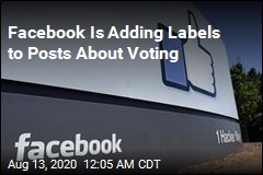 Facebook Is Adding Labels to Posts About Voting