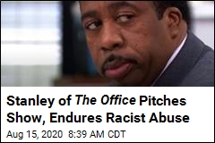 Stanley of The Office Pitches Show, Endures Racist Abuse