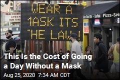 This Is the Cost of Going a Day Without a Mask