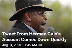 Tweet From Herman Cain&#39;s Account Causes a Buzz