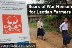 Scars of War Remain for Laotian Farmers