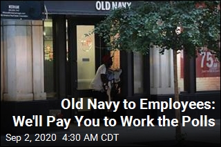 Old Navy to Employees: Work the Polls, Get Paid