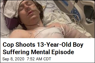 Cop Shoots 13-Year-Old Boy Suffering Mental Episode
