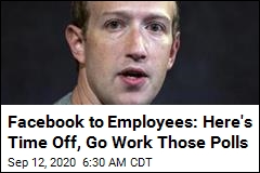 Facebook to Employees: Here&#39;s Time Off, Go Work Those Polls