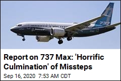House Committee Report Blasts Boeing Over 737 Max