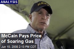 McCain Pays Price of Soaring Gas